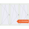 Prețuri Ferestre 2300x1800 mm ENERGY-SAVING REHAU SYNEGO MD RAL 9016 Traffic white two-sided. Preț: 5 177.68 RON