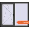 Prețuri Ferestre 1400x1200 mm ENERGY-SAVING REHAU SYNEGO MD BASALT_GREY two-sided. Preț: 3.086,26 lei