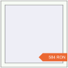Prețuri Ferestre 800x800 mm OPTIMUM REHAU EURO 70 RAL 9016 Traffic white two-sided. Preț: 583.84 RON