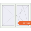 Prețuri Ferestre 1530x1220 mm ENERGY-SAVING REHAU SYNEGO MD RAL 9016 Traffic white two-sided. Preț: 3.092,52 lei