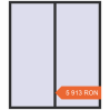 Prețuri Ferestre 1800x2100 mm REHAU ARTEVO ANTHRACITE_GREY_GLATT two-sided. Preț: 5 913.39 RON