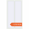 Prețuri Ferestre 960x1810 mm REHAU BRILLANT DESIGN RAL 9016 Traffic white two-sided. Preț: 1 078.3 RON