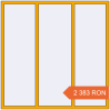 Prețuri Ferestre 1800x1800 mm ALU LIGHT A RAL 1003 Signal yellow two-sided. Preț: 2.383,31 lei