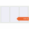 Prețuri Ferestre 2000x1200 mm REHAU ARTEVO RAL 9016 Traffic white two-sided. Preț: 575,79 €