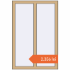 Prețuri Ferestre 800x1200 mm ALU STANDARD 72 RAL 1001 Beige two-sided. Preț: 2.355,71 lei