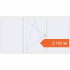 Prețuri Ferestre 3000x1600 mm BASE REHAU EURO 60 RAL 9016 Traffic white two-sided. Preț: 2.745,27 lei