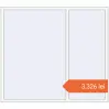 Prețuri Ferestre 1850x1650 mm REHAU ARTEVO RAL 9016 Traffic white two-sided. Preț: 3.326,22 lei
