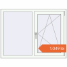 Prețuri Ferestre 1200x900 mm BASE REHAU EURO 60 RAL 9016 Traffic white two-sided. Preț: 1.049,41 lei