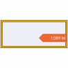 Prețuri Ferestre 1800x750 mm ALU LIGHT A RAL 1004 Golden yellow two-sided. Preț: 1.089,07 lei