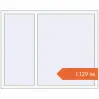 Prețuri Ferestre 1500x1200 mm REHAU BRILLANT DESIGN RAL 9016 Traffic white two-sided. Preț: 1.128,83 lei