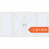 Prețuri Ferestre 2500x1300 mm BASE REHAU EURO 60 RAL 9016 Traffic white two-sided. Preț: 2 366.73 RON