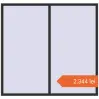 Prețuri Ferestre 2000x1900 mm BASE REHAU EURO 60 ANTHRACITE_GREY_GLATT two-sided. Preț: 2.343,89 lei