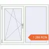 Prețuri Ferestre 1200x1000 mm OPTIMUM REHAU EURO 70 RAL 9016 Traffic white two-sided. Preț: 1 285.87 RON