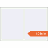 Prețuri Ferestre 1550x1100 mm REHAU BRILLANT DESIGN RAL 9016 Traffic white two-sided. Preț: 1.086,06 lei