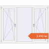 Prețuri Ferestre 1800x1400 mm OPTIMUM REHAU EURO 70 RAL 9016 Traffic white two-sided. Preț: 2.491,88 lei