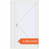 Prețuri Ferestre 1160x2000 mm REHAU ARTEVO RAL 9016 Traffic white two-sided. Preț: 3 649.63 RON