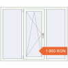 Prețuri Ferestre 1550x1250 mm REHAU BRILLANT DESIGN RAL 9016 Traffic white two-sided. Preț: 1 659.84 RON