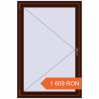 Prețuri Ferestre 1000x1500 mm BASE REHAU EURO 60 BLACK_CHERRY two-sided. Preț: 1 609.31 RON