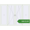 Prețuri Ferestre 2480x1810 mm REHAU BRILLANT DESIGN RAL 9016 Traffic white two-sided. Preț: 648.18 EUR