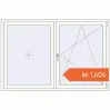 Prețuri Tilt-and-Turn 1800x1200 mm BASE REHAU EURO 60 RAL 9016 Traffic white two-sided. Preț: 1.605,50 lei