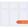 Prețuri Ferestre 1800x1600 mm BASE REHAU EURO 60 RAL 9016 Traffic white two-sided. Preț: 1.930,44 lei