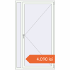 Prețuri Ferestre 1160x2000 mm REHAU ARTEVO RAL 9016 Traffic white two-sided. Preț: 4.089,81 lei