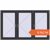 Prețuri Ferestre 2000x1200 mm REHAU ARTEVO ANTHRACITE_GREY_GLATT two-sided. Preț: 8.962,16 lei