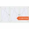 Prețuri Ferestre 2380x1350 mm REHAU ARTEVO RAL 9016 Traffic white two-sided. Preț: 5 535.56 RON