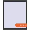 Prețuri Ferestre 960x1160 mm REHAU BRILLANT DESIGN ANTHRACITE_GREY_GLATT two-sided. Preț: 1.252,49 lei