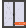 Prețuri Ferestre 1300x1500 mm OPTIMUM REHAU EURO 70 BASALT_GREY two-sided. Preț: 3.337,12 lei