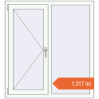 Prețuri Ferestre 1100x1200 mm OPTIMUM REHAU EURO 70 RAL 9016 Traffic white two-sided. Preț: 1.316,82 lei