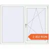 Prețuri Ferestre 1600x1300 mm ENERGY-SAVING REHAU SYNEGO MD RAL 9016 Traffic white two-sided. Preț: 2 402.31 RON