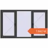Prețuri Ferestre 2000x1200 mm REHAU ARTEVO BASALT_GREY two-sided. Preț: 7.861,57 lei