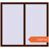 Prețuri Ferestre 1300x1200 mm OPTIMUM REHAU EURO 70 BLACK_CHERRY two-sided. Preț: 1.609,05 lei