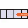 Prețuri Ferestre 4100x1400 mm ENERGY-SAVING REHAU SYNEGO MD BLACK_BROWN two-sided. Preț: 8.478,15 lei