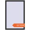 Prețuri Ferestre 800x1200 mm BASE REHAU EURO 60 ANTHRACITE_GREY_GLATT two-sided. Preț: 656.91 RON