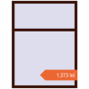 Prețuri Ferestre 1200x1600 mm BASE REHAU EURO 60 BLACK_CHERRY two-sided. Preț: 1.372,82 lei