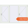Prețuri Ferestre 1800x1200 mm BASE REHAU EURO 60 RAL 9016 Traffic white two-sided. Preț: 1 851.73 RON