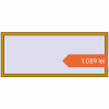 Prețuri Ferestre 1800x750 mm ALU LIGHT A RAL 1005 Honey yellow two-sided. Preț: 1.089,07 lei
