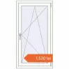 Prețuri Ferestre 700x1300 mm ENERGY-SAVING REHAU SYNEGO MD RAL 9016 Traffic white two-sided. Preț: 1.530,26 lei