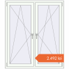 Prețuri Ferestre 1300x1500 mm OPTIMUM REHAU EURO 70 RAL 9016 Traffic white two-sided. Preț: 2.492,30 lei