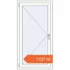 Prețuri Ferestre 720x1400 mm BASE REHAU EURO 60 RAL 9016 Traffic white two-sided. Preț: 1.036,66 lei
