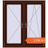 Prețuri Ferestre 1050x1160 mm OPTIMUM REHAU EURO 70 BLACK_CHERRY two-sided. Preț: 2.298,03 lei
