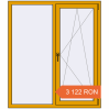 Prețuri Ferestre 1300x1500 mm ALU LIGHT A RAL 1004 Golden yellow two-sided. Preț: 3.122,11 lei
