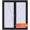 Prețuri Ferestre 1300x1500 mm OPTIMUM REHAU EURO 70 BLACK_COOL_110L-2 two-sided. Preț: 3.337,12 lei