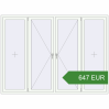 Prețuri Ferestre 2470x1810 mm REHAU BRILLANT DESIGN RAL 9016 Traffic white two-sided. Preț: 647.26 EUR
