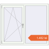 Prețuri Ferestre 1400x1200 mm OPTIMUM REHAU EURO 70 RAL 9016 Traffic white two-sided. Preț: 1.481,85 lei