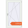 Prețuri Ferestre 800x1400 mm REHAU ARTEVO RAL 9016 Traffic white two-sided. Preț: 1.979,49 lei