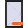 Prețuri Ferestre 1000x1500 mm BASE REHAU EURO 60 BLACK_COOL_110L-2 two-sided. Preț: 1.787,38 lei