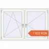 Prețuri Ferestre 1500x1000 mm OPTIMUM REHAU EURO 70 RAL 9016 Traffic white two-sided. Preț: 1.821,92 lei